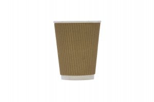 16oz Kraft Ripple Cup-0
