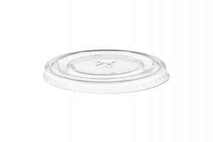 Flat Lid with Straw Slot (Fits PET Smoothie 9,12,16 & 20oz)-0