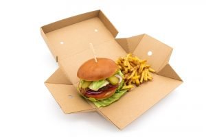 kraft burger box
